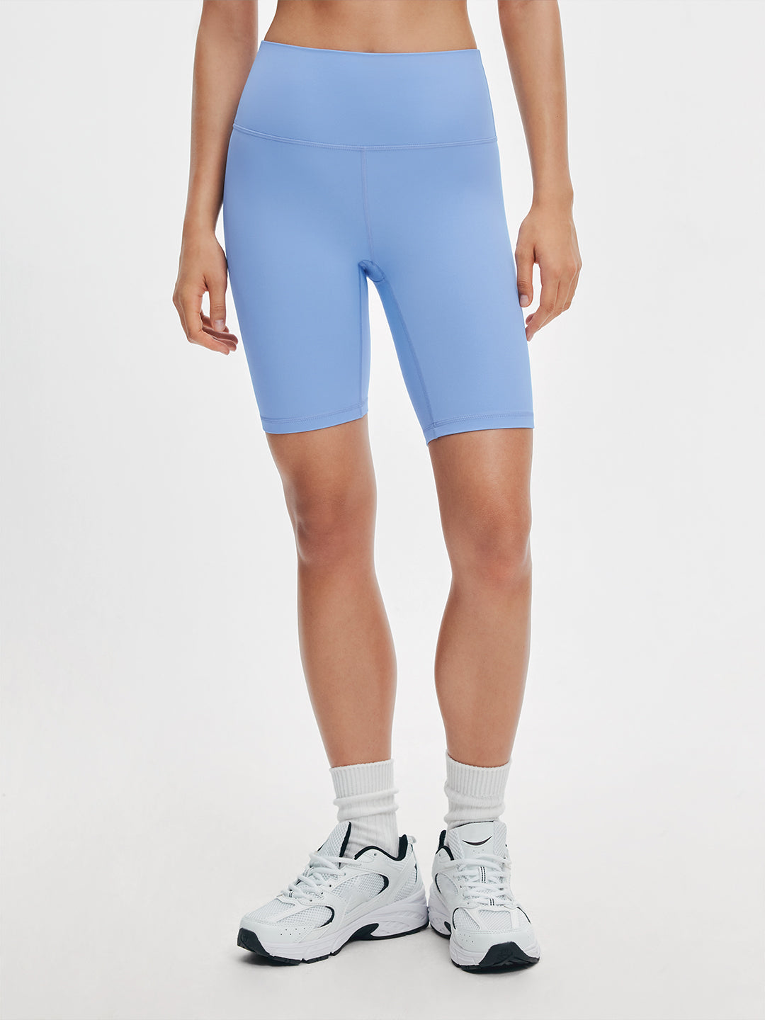 Avenza High Waist Short 8" #Blueberry