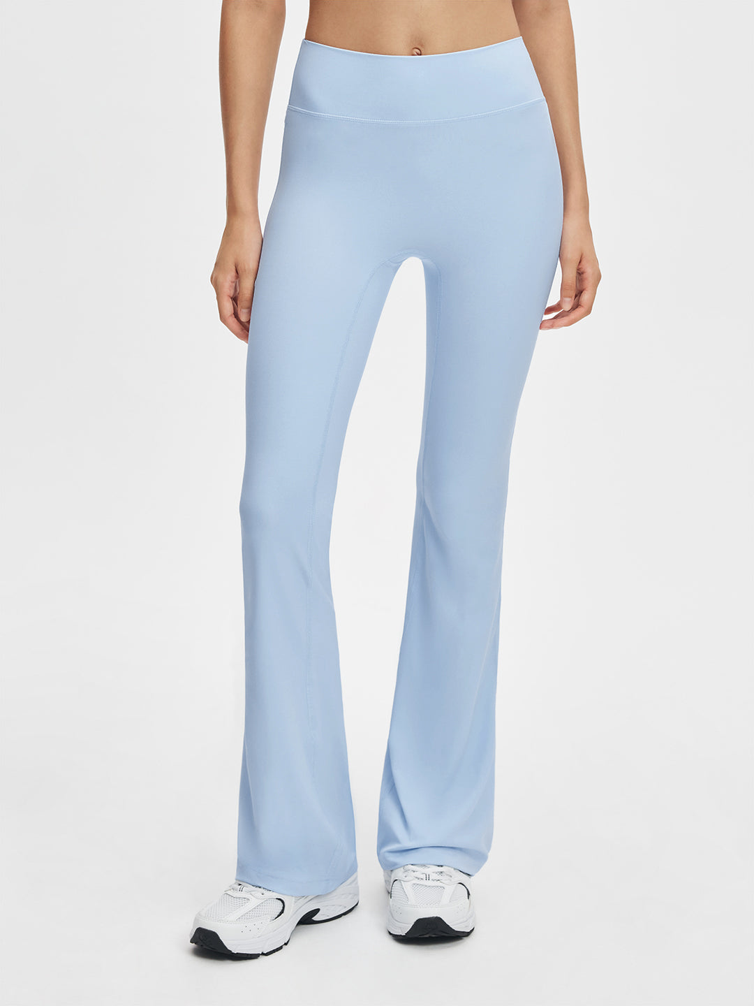Avenza Seamless Flare Legging 32" #Baby Blue