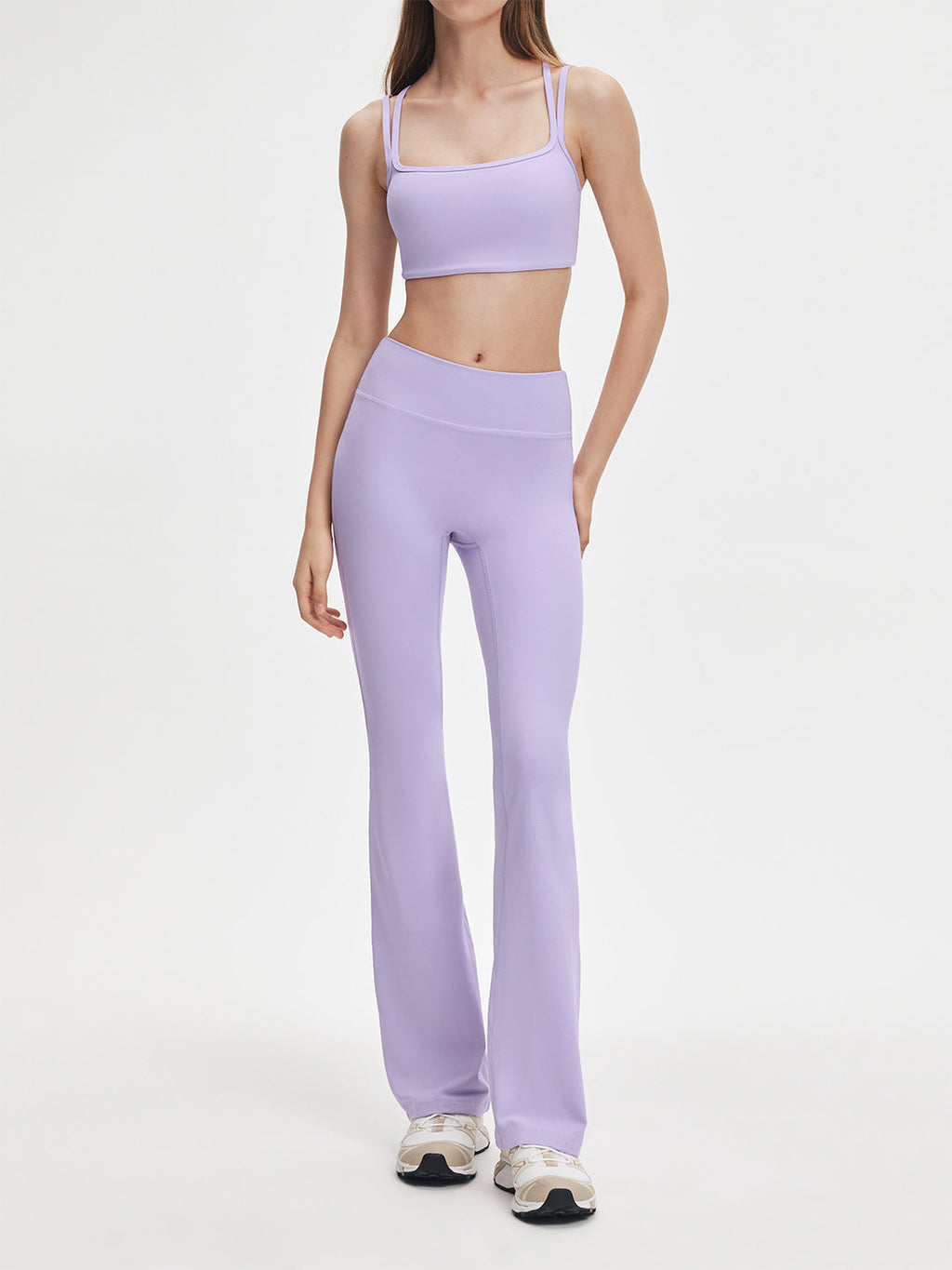 Avenza Seamless Flare Legging 32" #Lilac