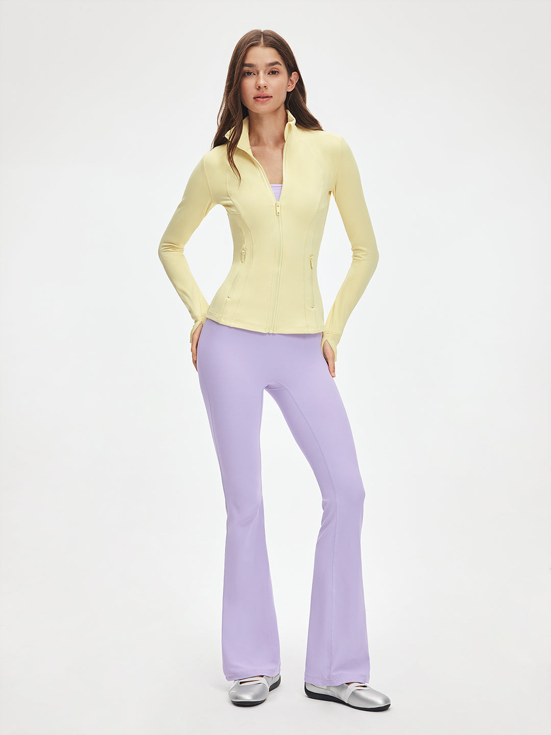 Avenza Fleece Full Zip Jacket #Butter