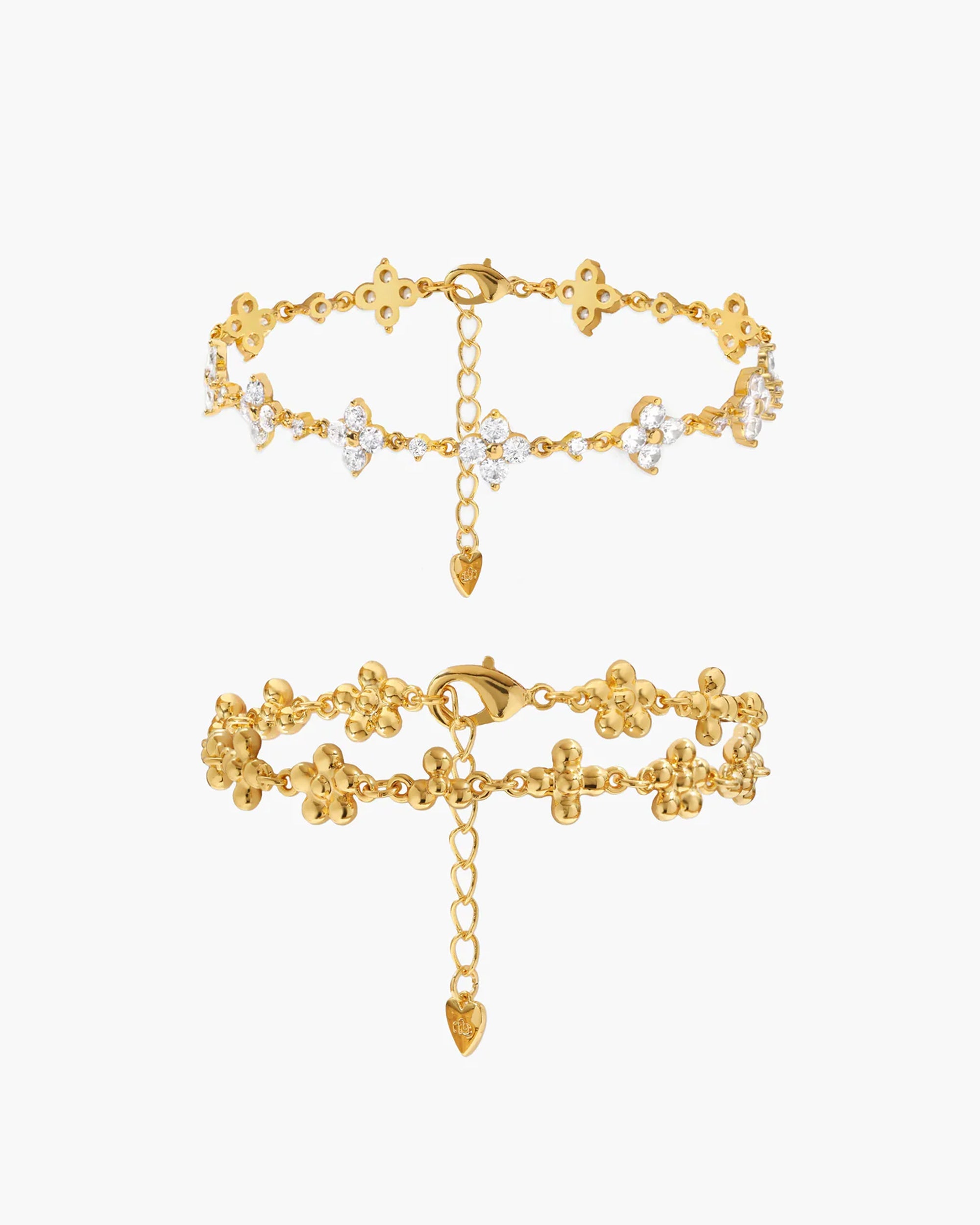 Sparkle Clover Bracelet