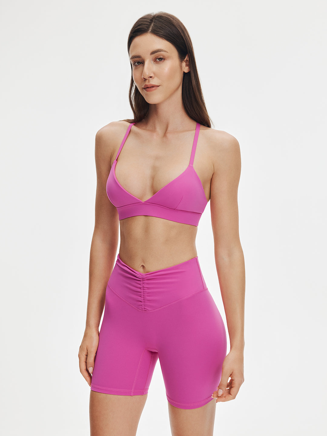 Avenza Triangle Bra #Berry