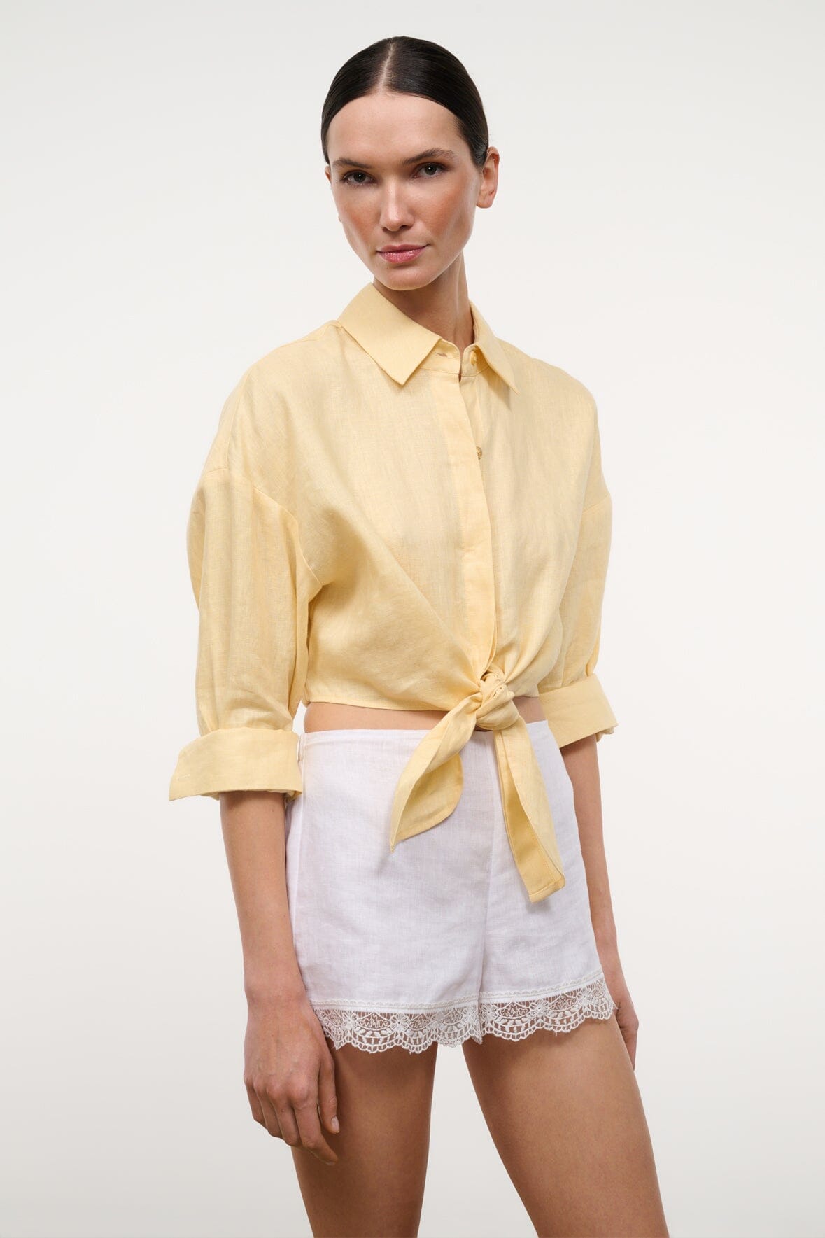 LISA LINEN TOP | BUTTER BUTTER / XS