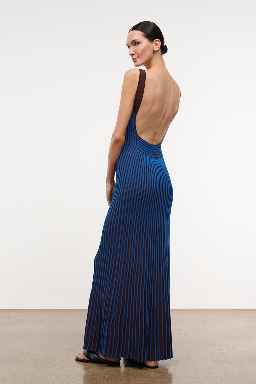 CLARETTA DRESS | ESPRESSO COBALT ESPRESSO COBALT / XS