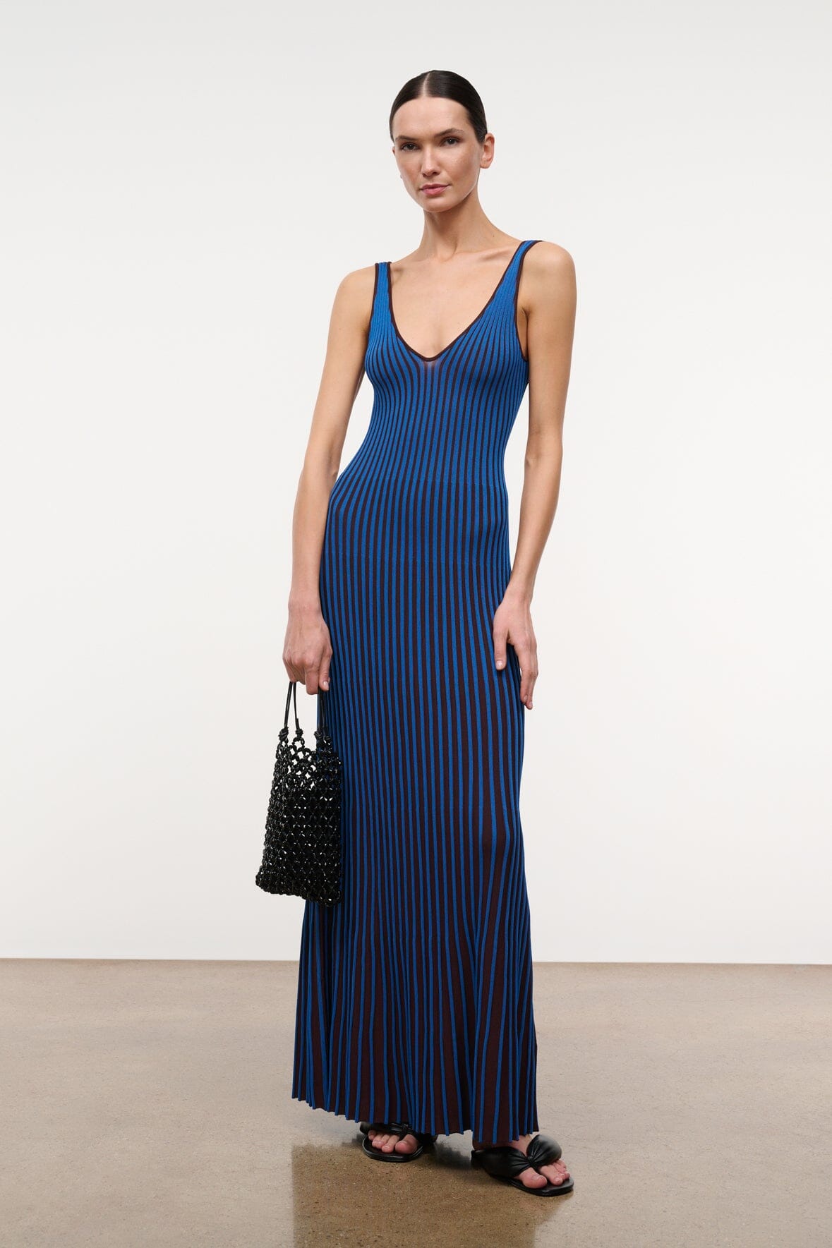 CLARETTA DRESS | ESPRESSO COBALT ESPRESSO COBALT / XS