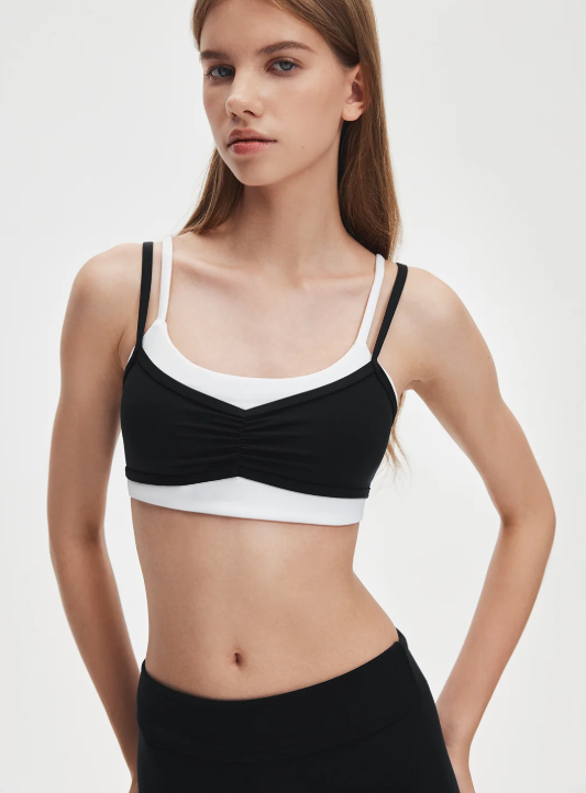 Avenza Contrast Layered Bra