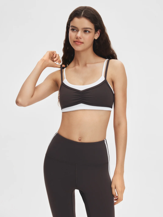 Avenza Contrast Layered Bra