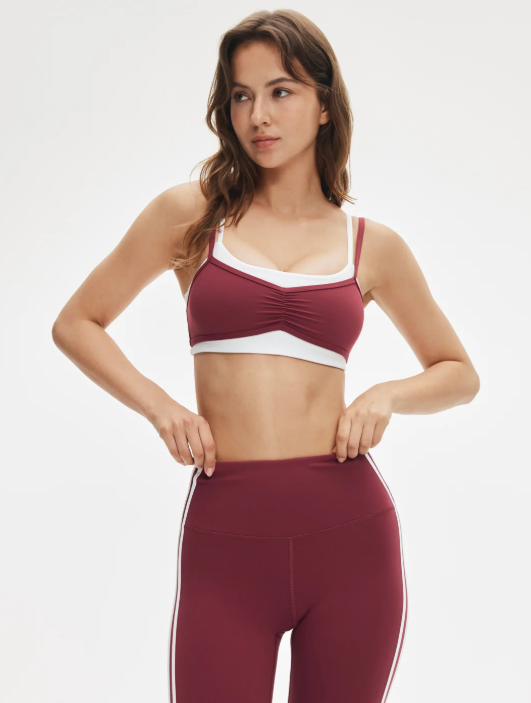 Avenza Contrast Layered Bra