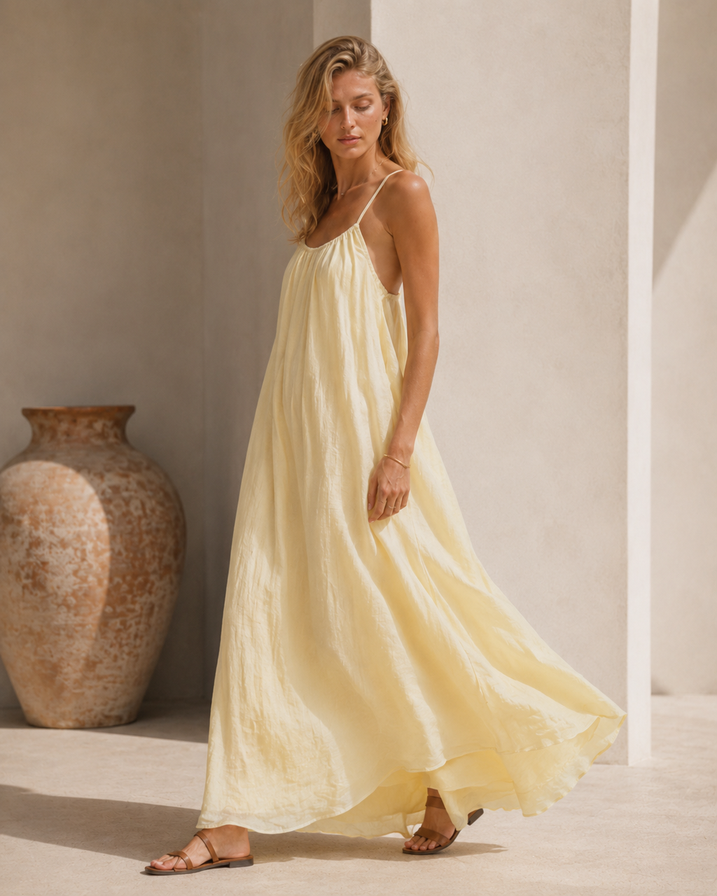 Backless Maxi Dress