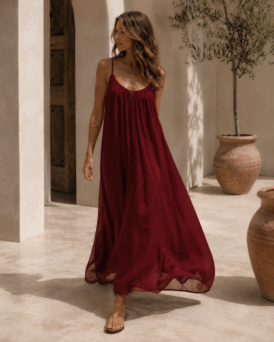 Backless Maxi Dress