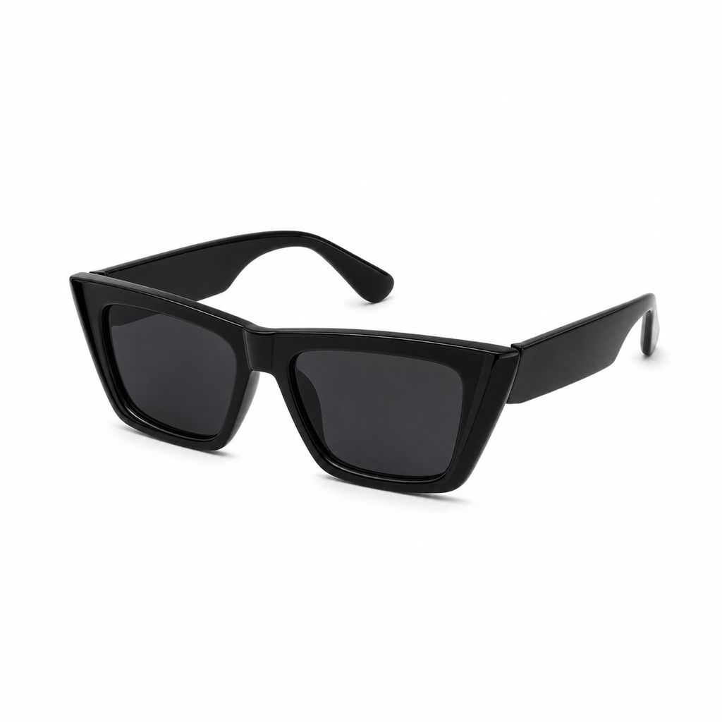Cat Eye Sunglasses in Black