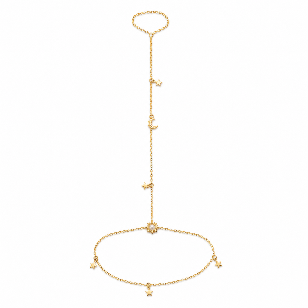 Lyra Hand Chain Bracelet