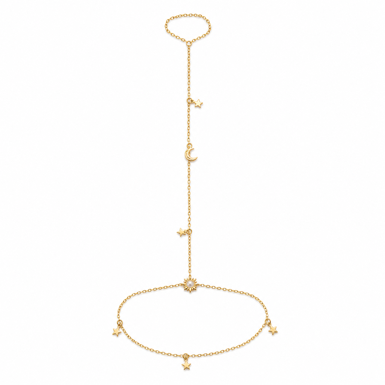 Lyra Hand Chain Bracelet