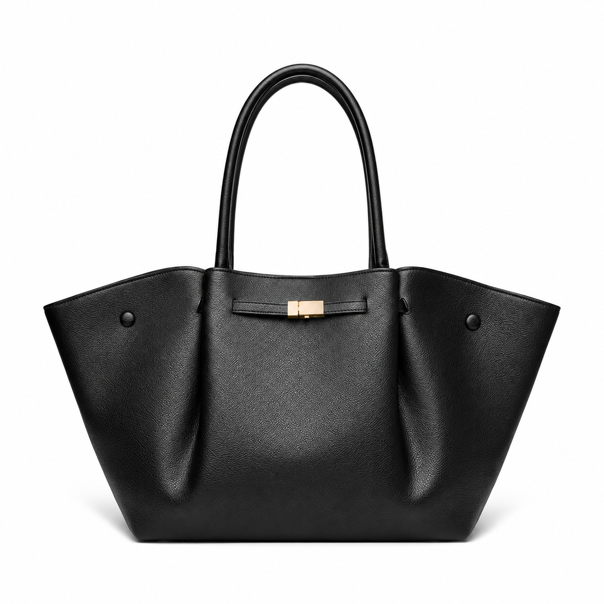 Avenza Vivienne Genuine Leather Tote #Black